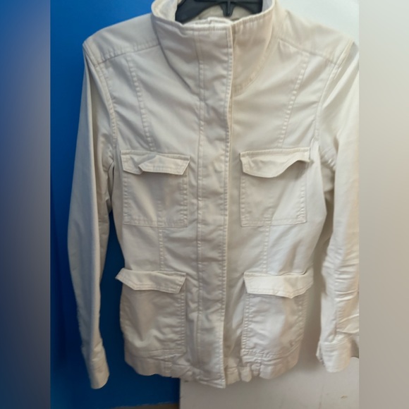 Cream color light jacket-blazer - Picture 1 of 5